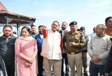 मसूरी में विकास कार्यों का कैबिनेट मंत्री  जोशी ने किया निरीक्षण, पर्यटन सीजन से पहले सभी कार्य समयबद्ध पूर्ण करने के निर्देश