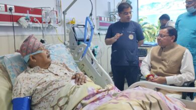 कैबिनेट मंत्री महाराज की तबीयत बिगड़ी, एम्स ऋषिकेश में भर्ती, सीएम पुष्कर धामी ने जाना हाल, चिकित्सकों से ली स्वास्थ्य की जानकारी 