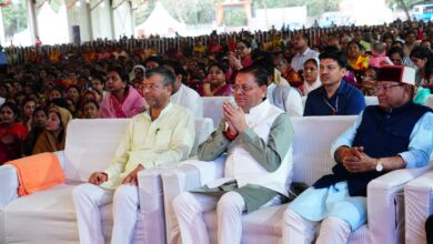 देहरादून में श्रीमद्भागवत कथा में शामिल हुए सीएम पुष्कर धामी, संत समागम और हरि कथा को जीवन का सर्वोच्च सौभाग्य बताया, कहा – सनातन संस्कृति के संरक्षण और संवर्धन के लिए सरकार प्रतिबद्ध