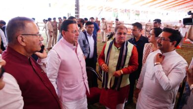 मुख्यमंत्री पुष्कर धामी ने सड़क मार्ग से किया  प्रधानमंत्री के दौरे की व्यवस्थाओं का जायजा