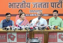 पूर्व कैबिनेट मंत्री एवं गदरपुर विधायक अरविंद पांडे ने वायरल पत्र को बताया फर्जी , कहा – कांग्रेस अध्यक्ष गोदियाल ने की छवि खराब करने की कोशिश