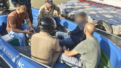 बहादुरी से किया रेस्क्यू –  भागीरथी में बह रहे युवक को एसओजी जवान और बोट संचालक ने बचाया, 