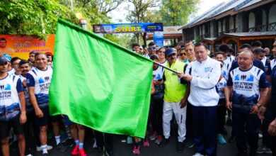 मुख्यमंत्री  धामी ने नीति एक्सट्रीम अल्ट्रा रन 2026 के काउंटडाउन रन को किया फ्लैग ऑफ – सीमांत क्षेत्रों में पर्यटन, रोजगार और युवा उद्यमिता को देगा नई रफ्तार 