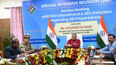 मुख्य निर्वाचन आयुक्त ज्ञानेश कुमार ने ली आगामी   एसआईआर को लेकर समीक्षा बैठक, प्रदेश के मतदाताओं से SIR में BLO से सहयोग करने की अपील