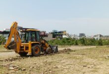 एमडीडीए का अवैध निर्माणों पर बड़ा एक्शन, 50 बीघा से अधिक क्षेत्र में अवैध प्लॉटिंग की ध्वस्त