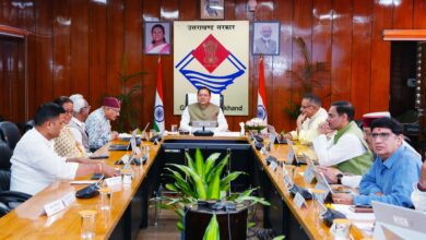 Uttarakhand Cabinet -धामी मंत्रिमंडल की बैठक में आए 12 प्रस्ताव, पूर्ण साक्षर राज्य घोषित करने का फैसला, उपनल कर्मियों की समान कार्य-समान वेतन के लिए कटऑफ तिथि  बढ़ाई गई