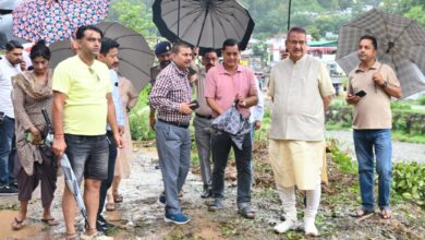 कैबिनेट मंत्री जोशी ने किया बीजापुर डैम के निकट मुख्य मार्ग का निरीक्षण, व्यवस्थाओं का लिया जायजा, अफसरों को दिए जरूरी निर्देश कैबिनेट मंत्री जोशी ने किया बीजापुर डैम के निकट मुख्य मार्ग का निरीक्षण, व्यवस्थाओं का लिया जायजा, अफसरों को दिए जरूरी निर्देश