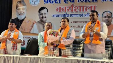 प्रकोष्ठों की  कार्यशाला हुई आयोजित, भाजपा प्रदेश अध्यक्ष महेंद्र भट्ट हुए शामिल, कहा :प्रकोष्ठ भाजपा संगठन की शक्ति