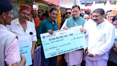 मुख्यमंत्री धामी ने चमोली को दी विकास कार्यों की बड़ी सौगात – 113.99 करोड़ की 36 योजनाओं का शिलान्यास व 41.37 करोड़ की 27 योजनाओं का लोकार्पण