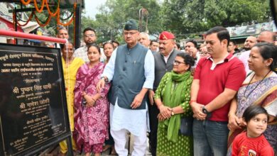 सैनिक कल्याण मंत्री जोशी ने अमर शहीद राइफलमैन मनोज राणा की 13वीं पुण्यतिथि पर  दी श्रद्धांजलि, स्मृति में किया  27.00 लाख की लागत से शहीद द्वार का शिलान्यास