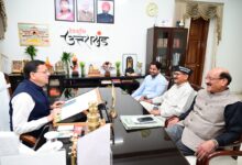 मुख्यमंत्री धामी से स्वास्थ्य मंत्री  सुबोध उनियाल एवं विधायक किशोर उपाध्याय ने की मुलाकात,टिहरी में मेडिकल कॉलेज की स्थापना को लेकर हुई  चर्चा