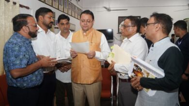 मुख्यमंत्री धामी से  कर्मचारी संगठनों के प्रतिनिधिमंडलों ने की मुलाकात , समस्याओं और मांगों को रखा सामने, मिला सकारात्मक आश्वासन
