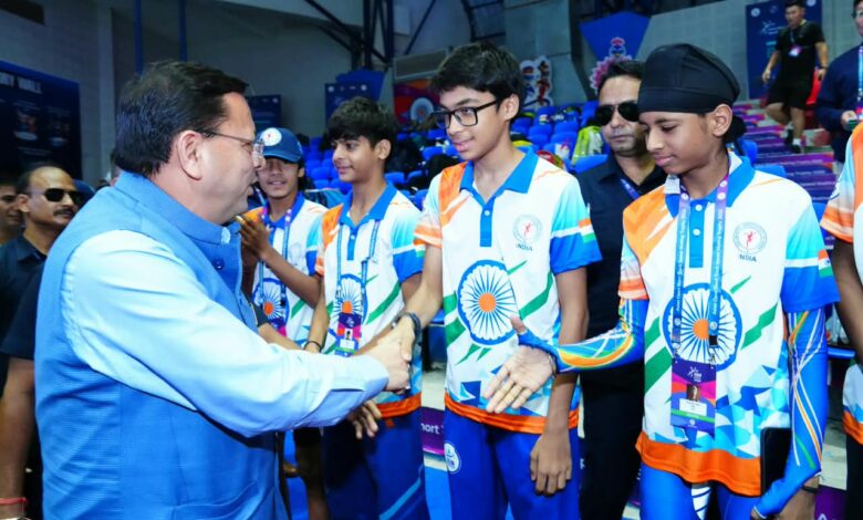 मुख्यमंत्री धामी ने किया एशियन ओपन शॉर्ट ट्रैक स्पीड स्केटिंग ट्रॉफी का शुभारंभ , प्रतिष्ठित अंतरराष्ट्रीय आयोजन की मेजबानी का अवसर उत्तराखंड को मिलना गौरव की बात मुख्यमंत्री धामी ने किया एशियन ओपन शॉर्ट ट्रैक स्पीड स्केटिंग ट्रॉफी का शुभारंभ , प्रतिष्ठित अंतरराष्ट्रीय आयोजन की मेजबानी का अवसर उत्तराखंड को मिलना गौरव की बात
