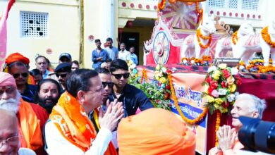 टपकेश्वर महादेव की भव्य शोभायात्रा में शामिल हुए मुख्यमंत्री धामी, पूजा-अर्चना कर प्रदेश की सुख-समृद्धि एवं खुशहाली की कामना 