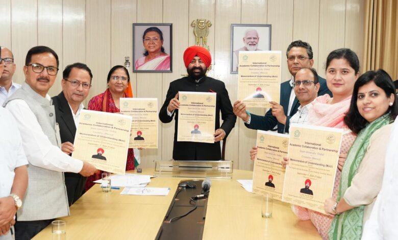 राज्यपाल की मौजूदगी में रिसर्च और हायर एजुकेशन में भारत-मेक्सिको सहयोग को मजबूत करने के लिए पहल – दून विश्वविद्यालय और सिनवेस्टाव ने एमओयू पर किए हस्ताक्षर राज्यपाल की मौजूदगी में रिसर्च और हायर एजुकेशन में भारत-मेक्सिको सहयोग को मजबूत करने के लिए पहल – दून विश्वविद्यालय और सिनवेस्टाव ने एमओयू पर किए हस्ताक्षर