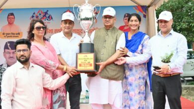 कैबिनेट मंत्री जोशी ने किया मसूरी विधानसभा क्षेत्र में विधायक खेलकूद प्रतियोगिता का शुभारम्भ, कहा – छिपी खेल प्रतिभाओं को उचित मंच प्रदान करना सरकार की प्राथमिकताओं में शामिल