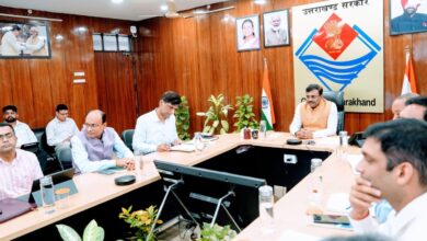 मुख्य सचिव  आनन्द बर्द्धन ने  बद्रीनाथ -केदारनाथ धाम मास्टर प्लान के तहत चल रहे विभिन्न निर्माण एवं पुनर्निर्माण कार्यों की प्रगति को परखा,एसेट हैंडओवर के कार्य की ली जानकारी 