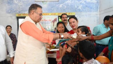 आंगन का मिलन’’ कार्यक्रम में कैबिनेट मंत्री जोशी ने कहा – आंगनबाड़ी केंद्र बच्चों के विकास और संस्कार की प्राथमिक पाठशाला आंगन का मिलन’’ कार्यक्रम में कैबिनेट मंत्री जोशी ने कहा – आंगनबाड़ी केंद्र बच्चों के विकास और संस्कार की प्राथमिक पाठशाला