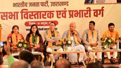 काशीपुर में दो दिवसीय कार्यशाला का समापन-  भाजपा राष्ट्रीय महामंत्री संगठन बीएल संतोष ने  विधानसभा विस्तारकों व प्रभारियों को दिया बूथों से चुनाव जीतने का मंत्र