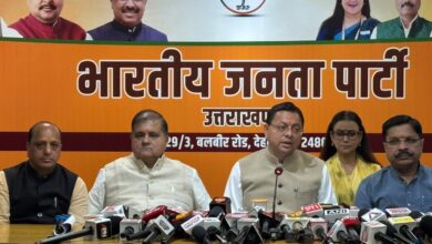 मुख्यमंत्री धामी ने कहा, प्रदेशभर में भाजपा चलाएगी ‘लोकतंत्र बचाओ, अराजकता हटाओ’ अभियान , कहा – देश में 60 साल तक शासन करने वाली कांग्रेस कर रही जनता को गुमराह 